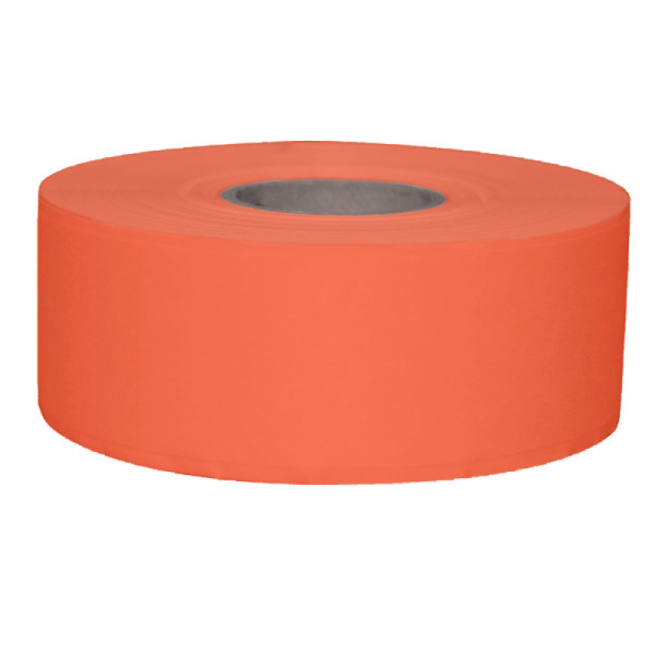 Stickerrol 2-lijnspistool vol. oplosb. oranje 750/rol