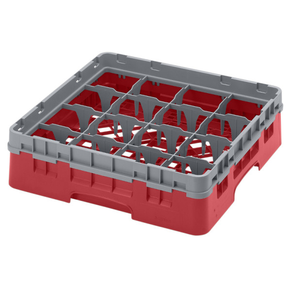 Vaatwasmand rood 16-comp. max. Ø10,9 cm