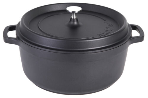 AluChef Cocotte rond - ø280mm - Zwart