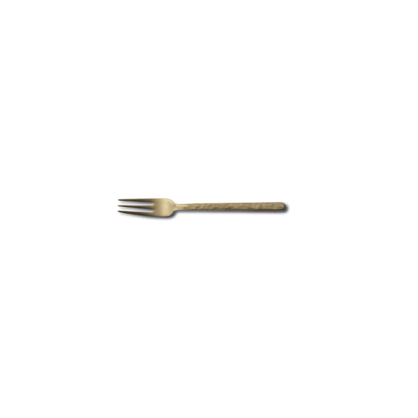Kodai vintage gold 18/0 tafelvork 3 sprongs 16,3cm