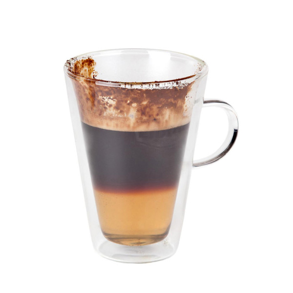 Macchiato-/theeglas dubbelwandig 280 ml