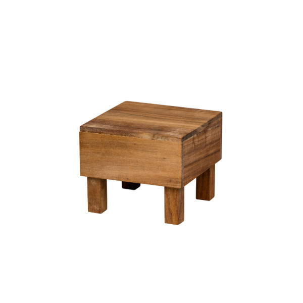 Houten blok acacia 18 x 18 x 15