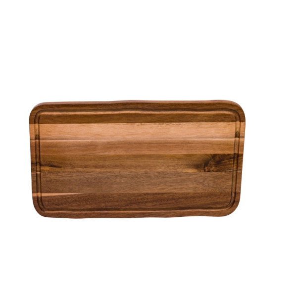 Rechthoekige plank met gleuf 40 x 22 x 2 cm