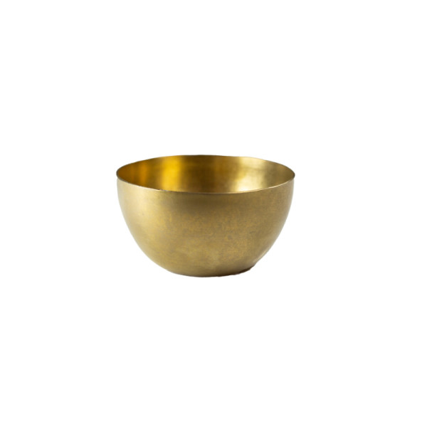 Kom SS goud 6,75 x 3,5 cm