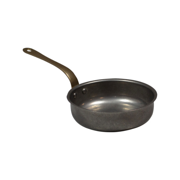 RVS vintage mini steelpan 25 x 13,5 x 3,75 cm