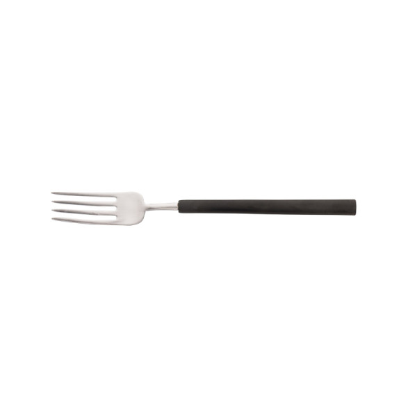 Dessertvork 18/10 vintage/mat zwart 17,5 cm