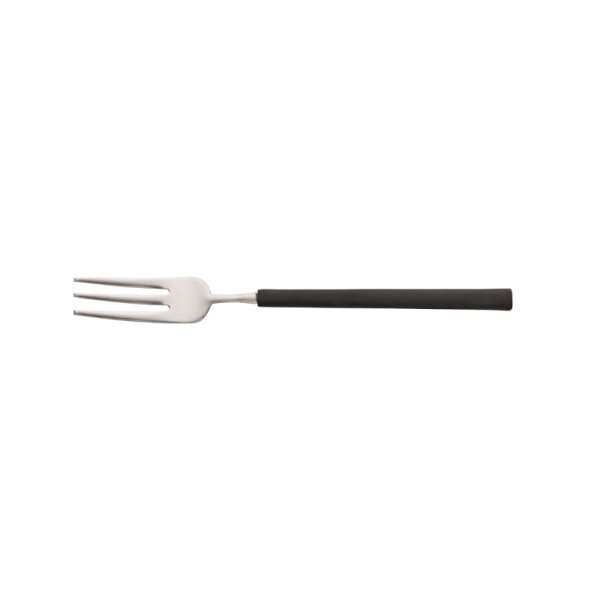Gebaksvork 18/10 vintage/mat zwart 13,8 cm
