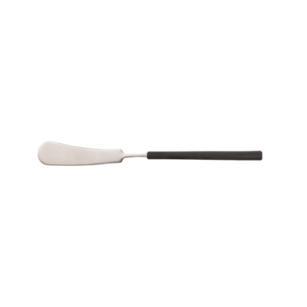 Botermes 18/10 vintage/mat zwart 15,6 cm