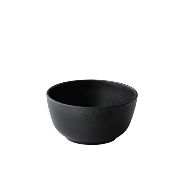 Kom zwart rond 11,3 hoog 5,5 cm