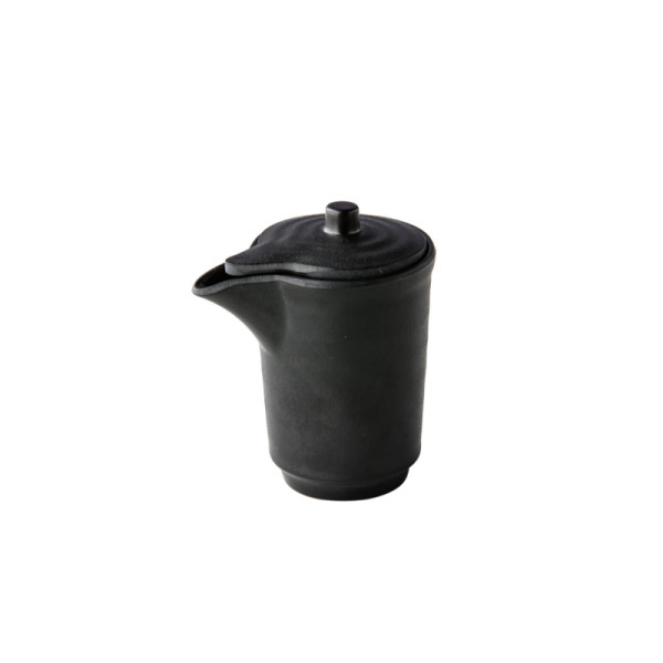 Sauskan rond + deksel  150 ml
