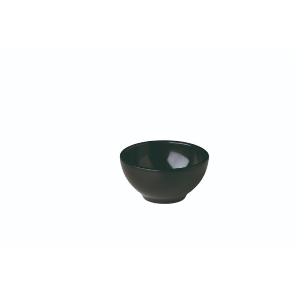 Rond bakje zwart 8,9 x 4,5 cm