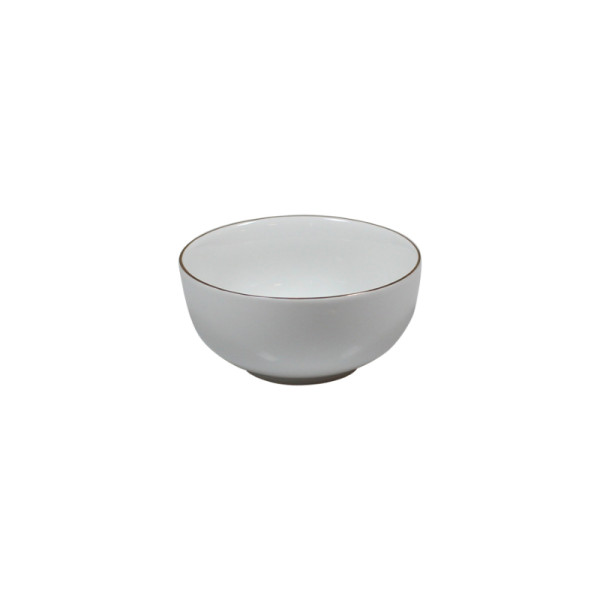 Q Basic kom rond goud 12 cm 400ml