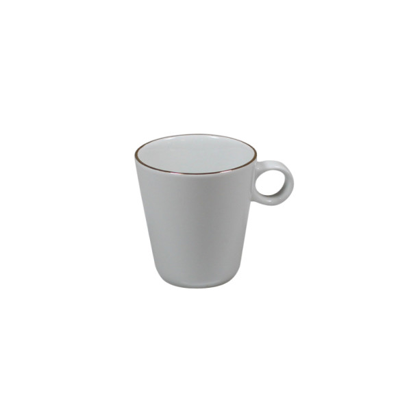 Q Basic cappuccinokop conisch goud 250 ml