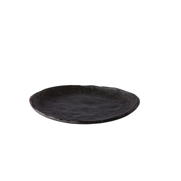 Oyster bord zwart 21 cm