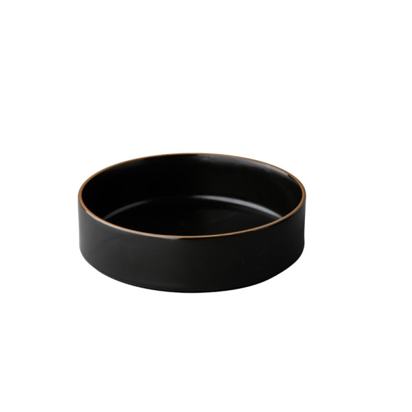Japan bord hoog zwart 20 cm