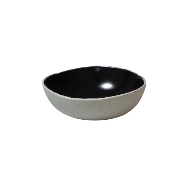 Natura schaal zwart 17 cm