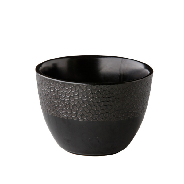 Honeycomb kom rond zwart 500ml