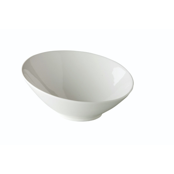 Q Fine China saladekom schuin 25 cm