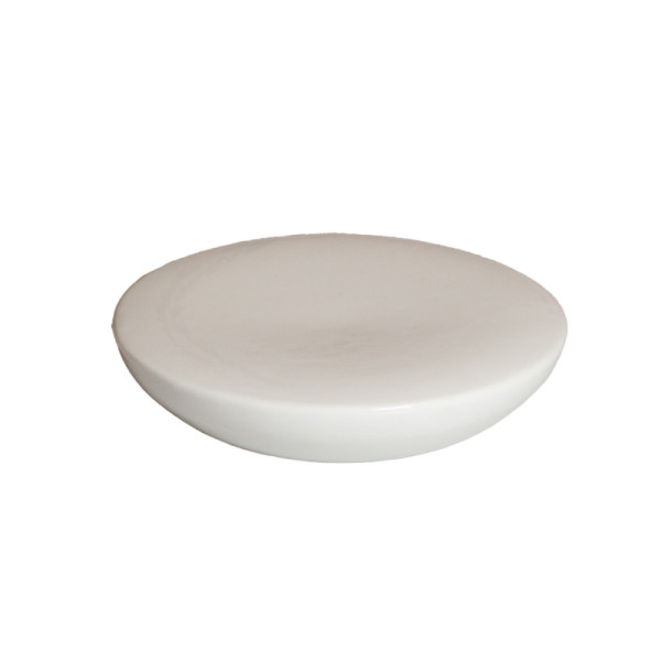 ShApes Disc wit porselein 11,5 x 2,2 cm