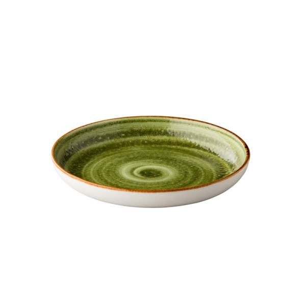 Jersey bord diep rond groen 26,5 cm