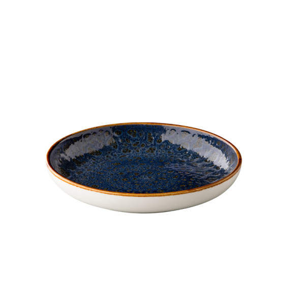 Jersey diep rond bord blauw 26,5 cm