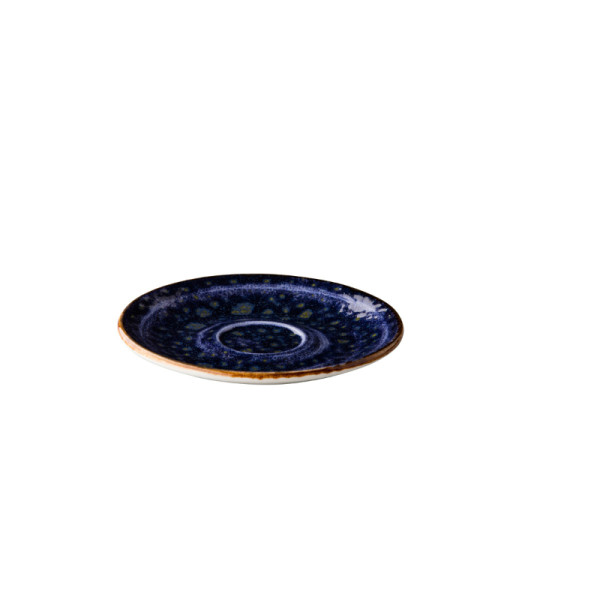 Jersey espressoschotel blauw 13 cm