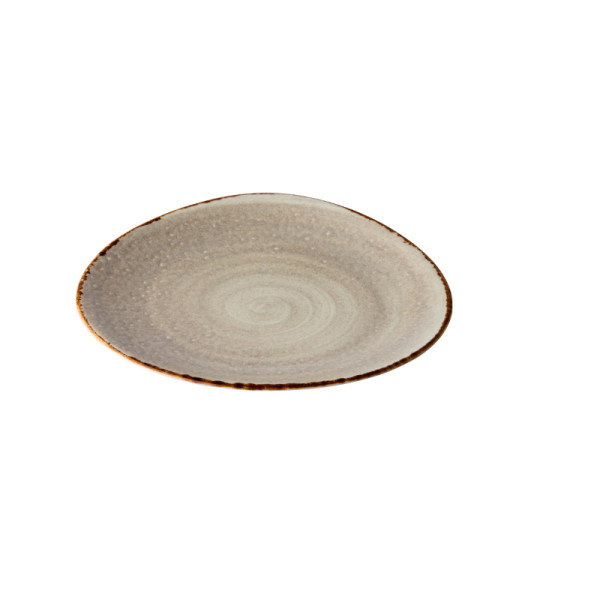 Jersey bord driehoek grijs 21 cm