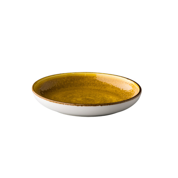 Jersey bord rond diep geel 23,5 cm