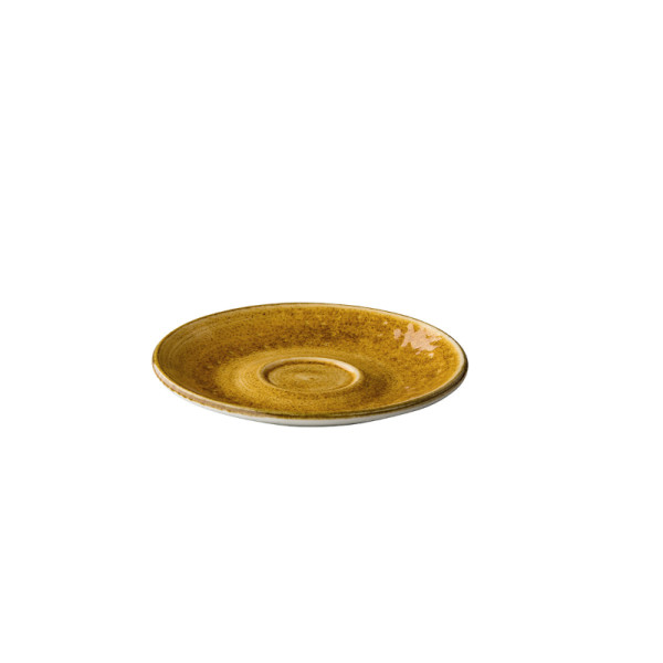 Jersey espressoschotel geel 13 cm