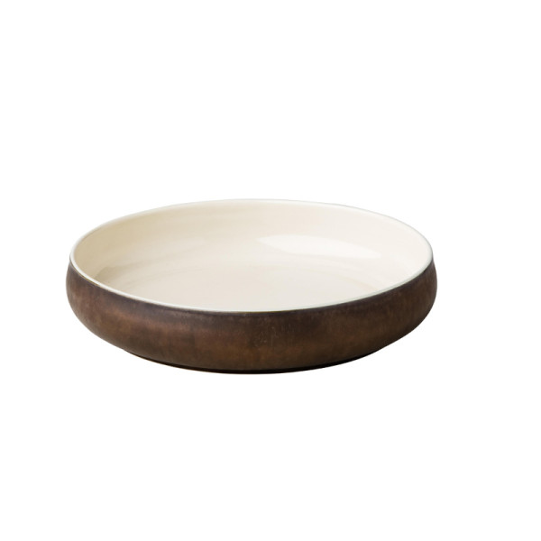 Gold Metallic bord diep 24 x 5 cm