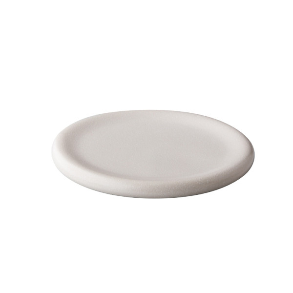 Stone Satijn platbord white 24,5 cm