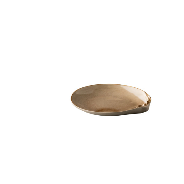 Shell bord zand S 15,8 cm