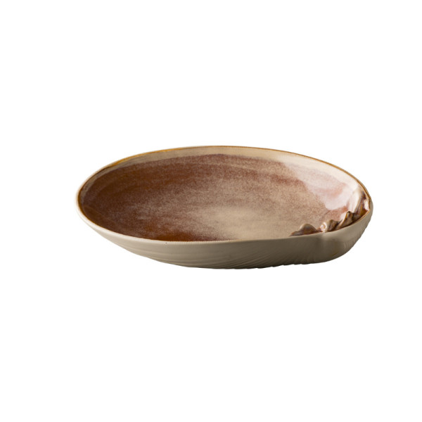 Shell bord zand M 23 cm