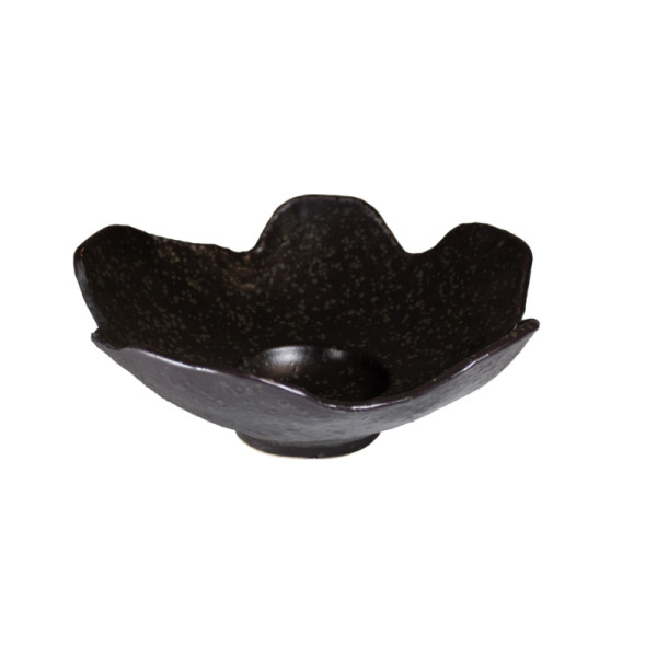 Night Shade bord diep L zwart 24 (8) x 9 cm