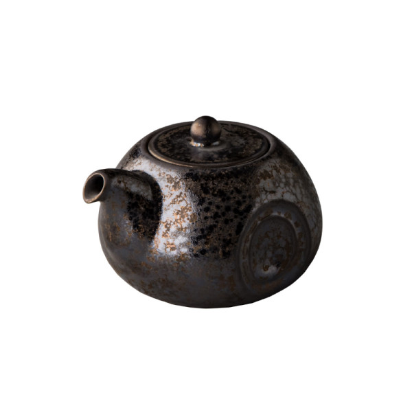 Saucière met deksel bronze 10,4 x 8 x 6,7 cm