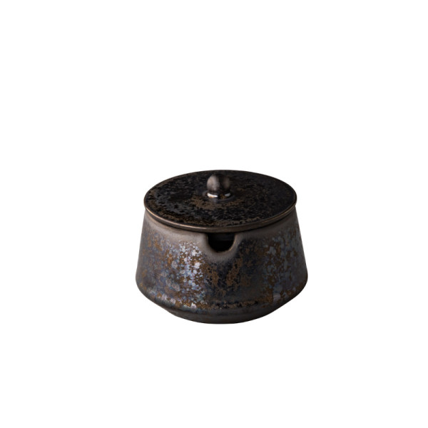 Kannetje met deksel bronze 8,4 x 6,3 cm