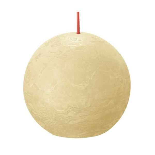 Bolsius Bolkaars <br /> Oat Beige<br /> Ø 7.6 cm (per stuk)