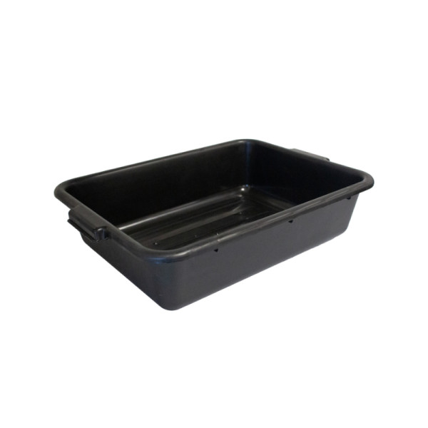 Afruimbak zwart 51 x 38 x 13 cm