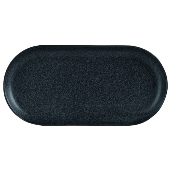 Smal ovaal bord Graphite 30 cm