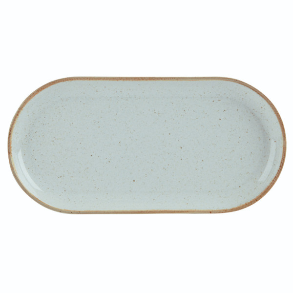 Smal ovaal bord Stone 30 cm