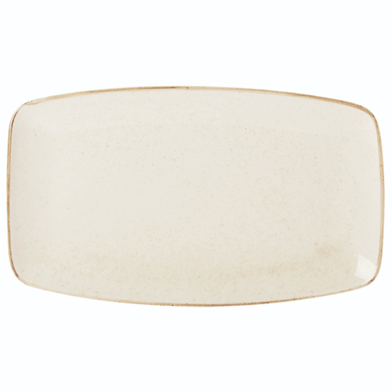 Rechthoekig bord Oatmeal 31 x 18 cm