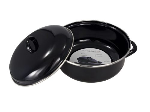 Braadpan Neutraal 24 cm 3.7 l Zwart