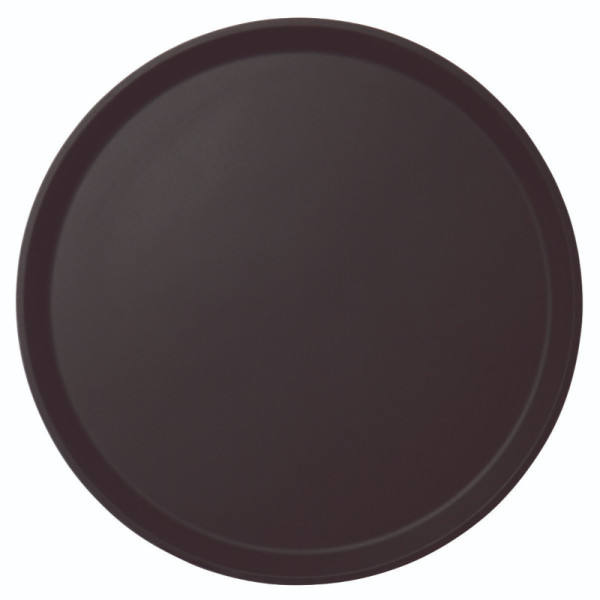 Cambro rond dienblad anti-slip zwart 35,5 cm