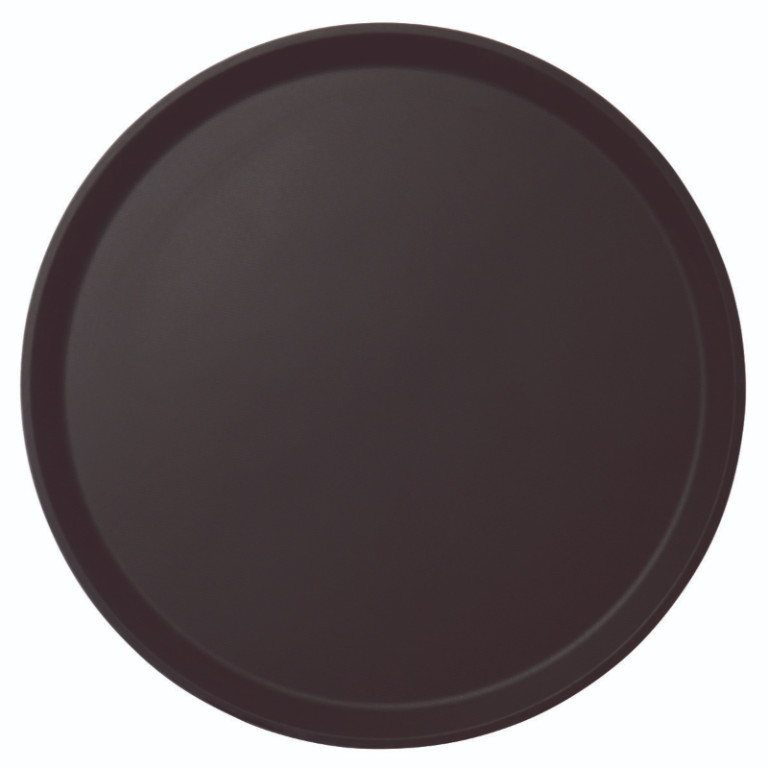 Cambro rond dienblad anti-slip zwart 35,5 cm