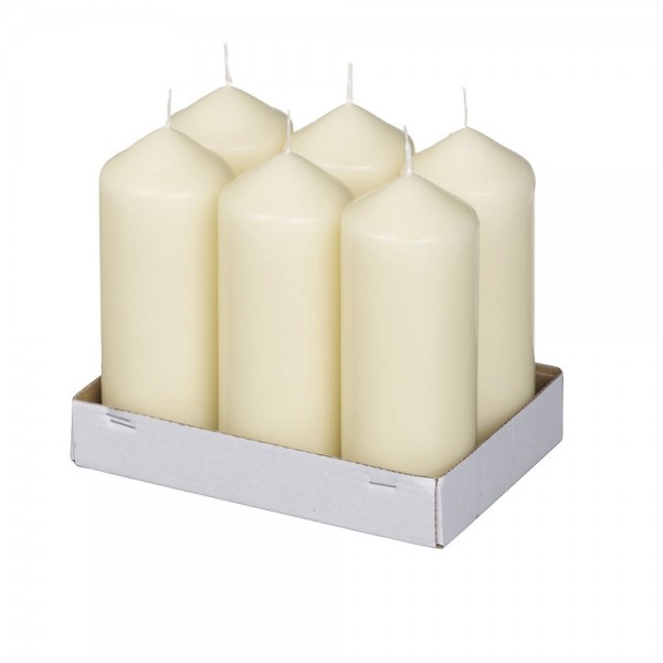 Horeca Stompkaars Ivoor 150/60 (6 stuks)