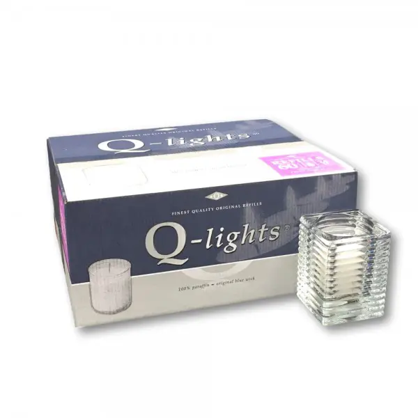 Q-Lights Original Refills Transparant (60 stuks)