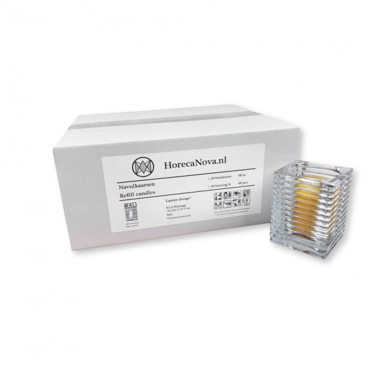 Huismerk Horeca Refills Amber (60 stuks)