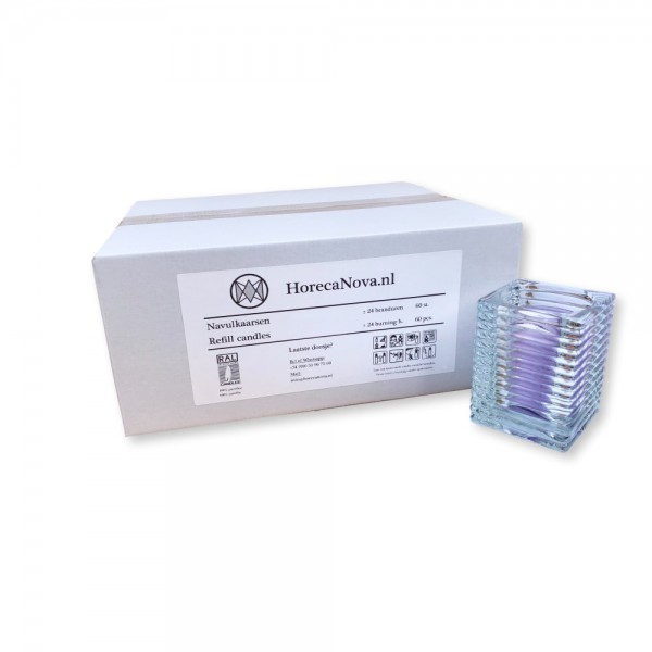 Huismerk Horeca Refills Lila (60 stuks)