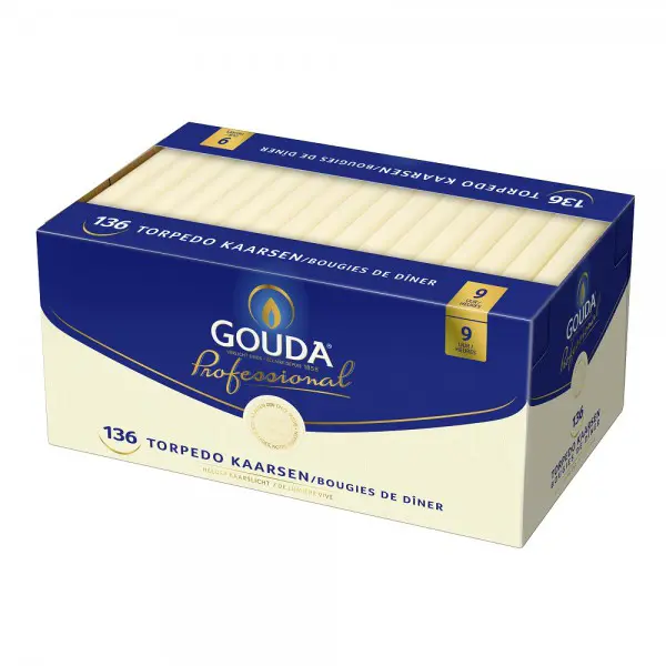 Gouda Dinerkaars Ivoor (136 stuks)