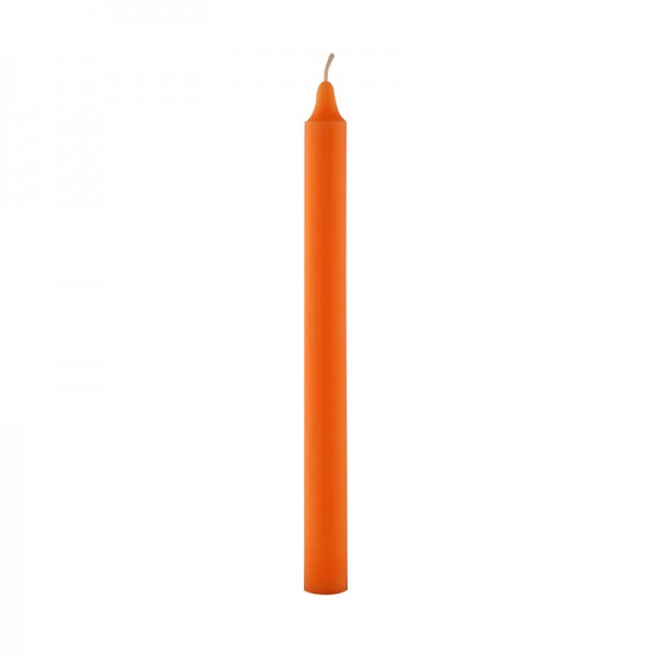 Doorgekleurde Kaars Oranje (100 stuks)